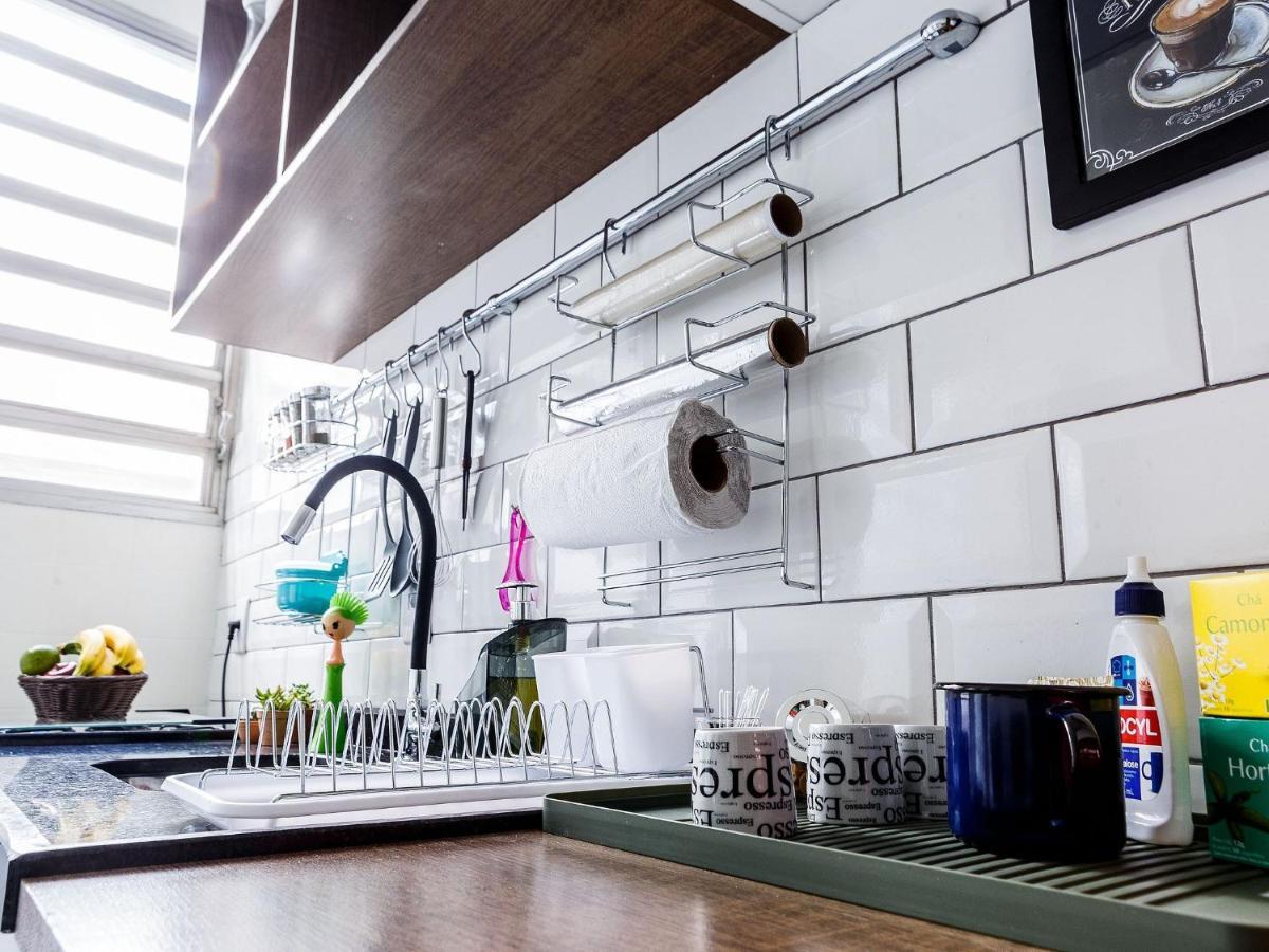 Apartamento Com Quintal Em Alto De Pinheiros เซาเปาโล ภายนอก รูปภาพ